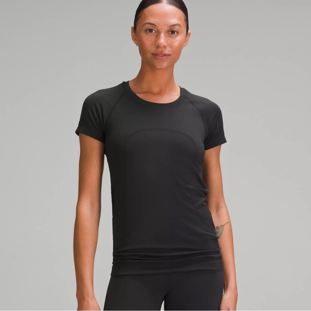 Lululemon Black Short Sleeve Swiftly Tech